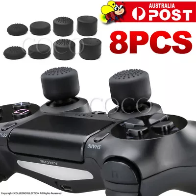 8X Analog PS4 Controller Thumb Stick Grip Thumbstick Cap Cover Xbox One Joystick • $6.95