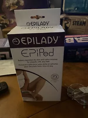 EP-211 EPILADY EPIPED DRY SKIN & CALLUS REMOVER W/ 2 Heads - Salon Quality. M • $14.95