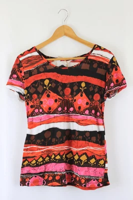$38.50 • Buy Gorman Patterned T-Shirt 8 By Reluv Clothing