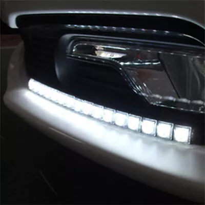 2x White DC 12V 9-LED Daytime Running Light DRL Car Fog Day Driving Lamp Lights • $10.44
