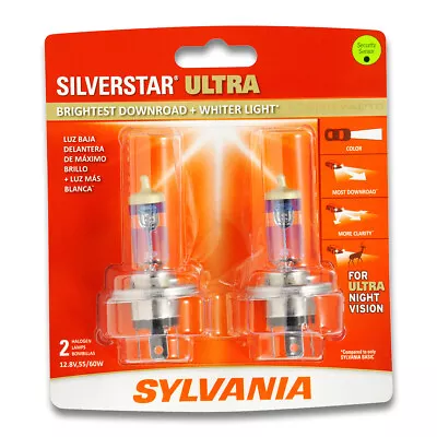 Sylvania SilverStar Ultra High Beam Low Beam Headlight Bulb For Daewoo Ys • $44.75
