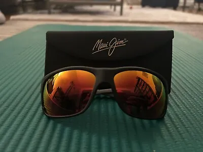 Maui Jim - Red Lava/Southern Cross Frames - Small Dent In Rubber See Photo • $180
