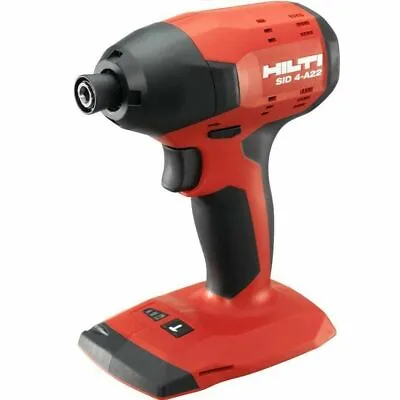 £139.64 • Buy HILTI SID 4-A22 Impact Driver 22Volt 1/4 Hex Cordless Bare Tool