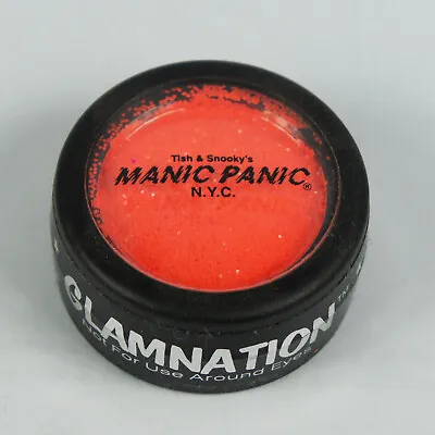 MANIC PANIC Glow Under Black Light Body Glitter ELECTRIC LAVA ORANGE NEW • $9.01