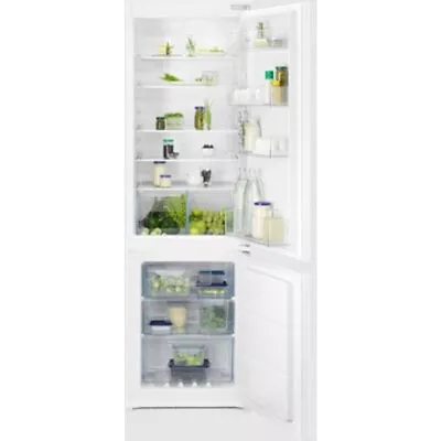 Zanussi ZNFN18ES3 Integrated Fridge Freezer - White - Low Frost - 70/30 - Bui... • £558