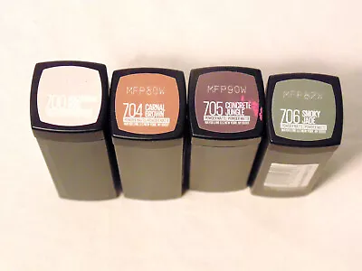 4 Maybelline Color Sensational Lipstick #700 #704 #705 #706 LOT .15 Oz / 4.2g • $6.99