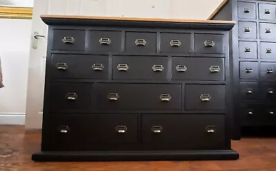 £720 • Buy Merchant Chest Of Drawers - Haberdashery - Apothecary Cabinet - Bank Of Drawers 