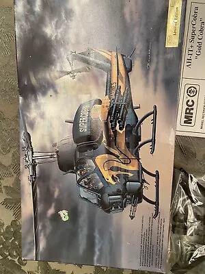 MRC AH-1T SuperCobra  Gold Cobra  1/35 Scale Model • $25