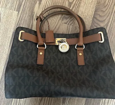 Authentic Michael Kors Hamilton Bag • $110