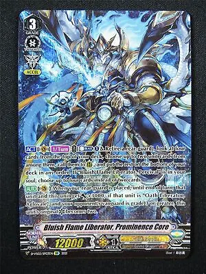 Bluish Flame Liberator Prominence Core D-VS02 SP - Vanguard Cards #9Y • £7.19