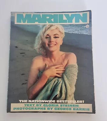 Marilyn Monroe Book | Norma Jeane | Gloria Steinem | George Barris • $25.66