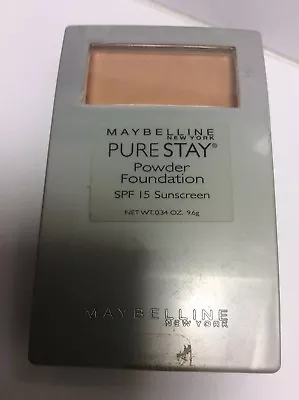 Maybelline Pure Stay Powder Foundation GOLDEN - NEW/UNSEALED. • $50.96