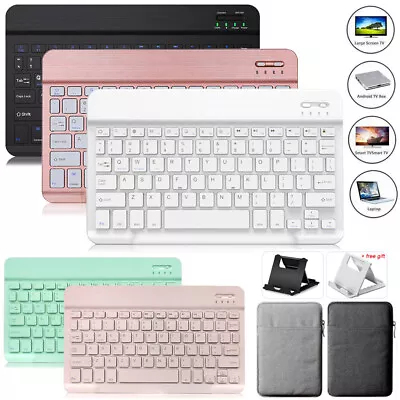$28.99 • Buy Bluetooth Keyboard With Sleeve Bag Case For IPad 5/6/7/8th Gen/2 3 4/Air 4th/Pro