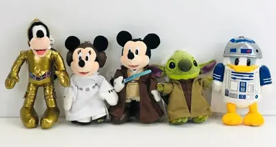 Disney Parks STAR WARS Mickey Mouse & Friends Plush Doll  Tokyo Disneyland Japan • $174