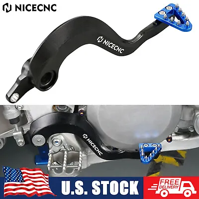 CNC Forged Foot Brake Pedal Lever For Yamaha YZ125 YZ250 YZ125X YZ250X 2005-2023 • $28.79