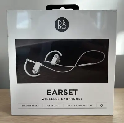 £99.99 • Buy Bang & Olufsen B&O Earset Premium Wireless Earphones White - Brand New & Sealed