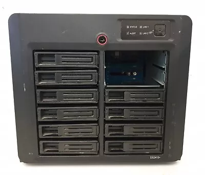 Synology Disc Station Ds2413 + Intel Atom 2.13GHz Duo Core 4 GB DDR3 12x Bay Nas • £550