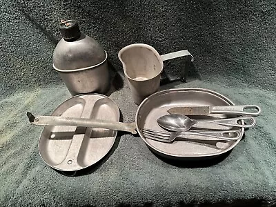 WW2 US Army USGI Mess Kit  Canteen & Cup 1943-45 • $45.50