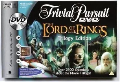 Trivial Pursuit - Lord Of The Rings - DVD Game / Brand New Sealed • £29.99