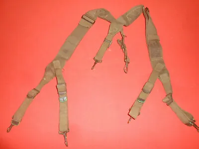 U.s.army : M-1936 --  Suspenders  Korean War     Militaria  • $35