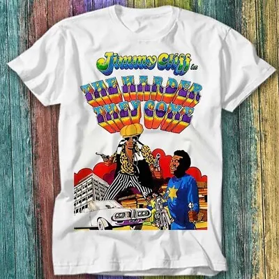 £6.70 • Buy The Harder They Come Poster Jimmy Cliff Film Reggae Music T Shirt Top Tee 351