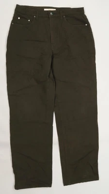 £8 • Buy Mac Womens Green  Cotton Straight Jeans Size 32 L29.5 In Regular Button  