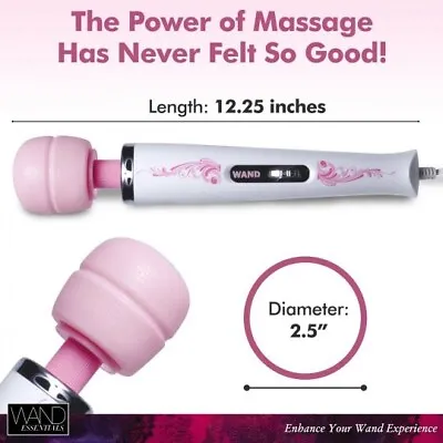 Wand Essentials 7-Speed Vibrating Massager Full Body Massage TPR Free US S&H New • $53.34