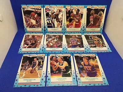 1989-90 Fleer Basketball All Star Sticker 11 Set Michael Jordan NM A563 • $0.99