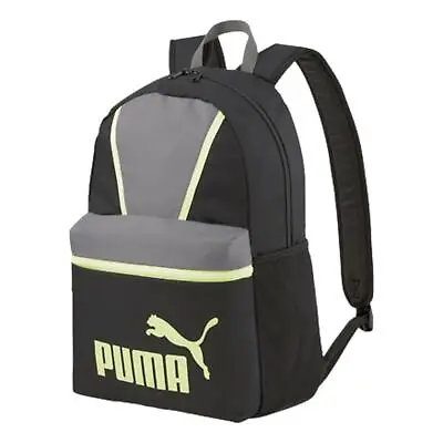 $36.66 • Buy Puma Unisex Phase Blocking Casual Backpack - Puma Black NEW