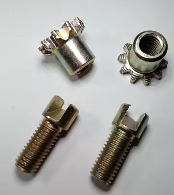 $15.35 • Buy Brake Shoe Adjusting Screws & Star Nut Adjusters Set 1965-1979 Vw Bug Ghia Bus