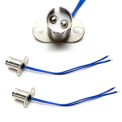 1157 Metal Socket W/ Flush Mount Base Pigtail Wirings For Car Lighting Retrofit • $8.39