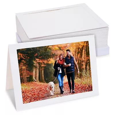 36 Pack Photo Frame Cards With Envelopes For 5 X 7 Inch Photo White • $15.99