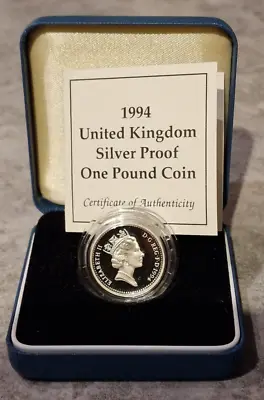 £22.95 • Buy Royal Mint Silver Proof £1 One Pound Coin Choice Choose Year All Boxed With COA