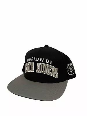 Mishka Worldwide Death Adders SnapBack Hat Starter The Natural Wool & Acrylic • $32.50