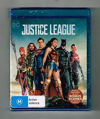 $9.86 • Buy Justice League Blu-ray (Gal Gadot, Jason Momoa) - Brand New & Sealed