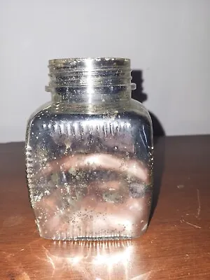 Pottery Barn Mercury Glass Jar • $19