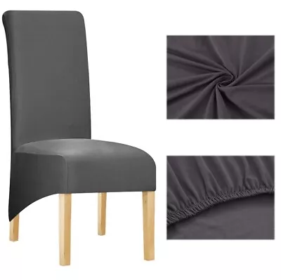 $10.82 • Buy Large Stretch Dining Chair Covers Seat Slipcover Spandex Removable Wedding Cover