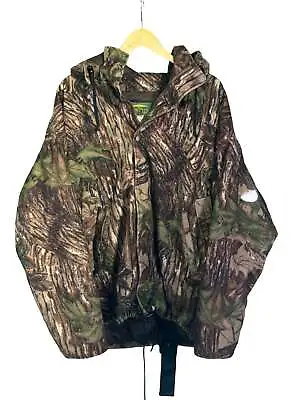 Vintage Cabela's Dry Plus Hunters Woodland Camo Jacket Size XL • $45