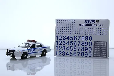 2011 Ford Crown Victoria NYPD New York City Police Car 1:64 Scale Diecast Model • $14.95