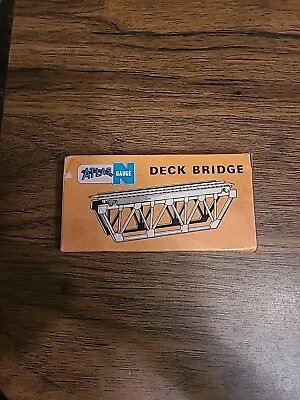 Atlas #2547 N Scale - Deck Truss Bridge New In Box • $4.99