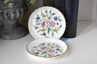 Minton Haddon Hall X 2 Trinket Sweet Pin Dish Bowl Bone China (O) • £5.95