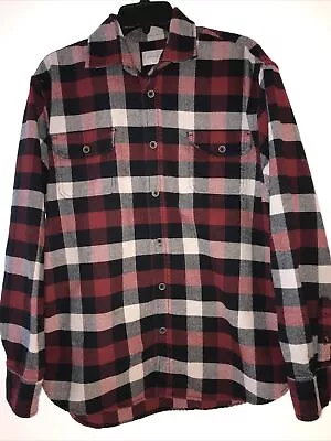 Flannel Shirt Size Large Buffalo Plaid Heavy Jachs  • $14.39