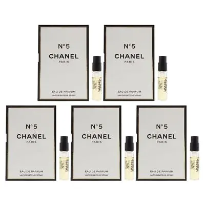 Chanel No5 Eau De Parfum 1.5ml X 5 Samples • £17.50