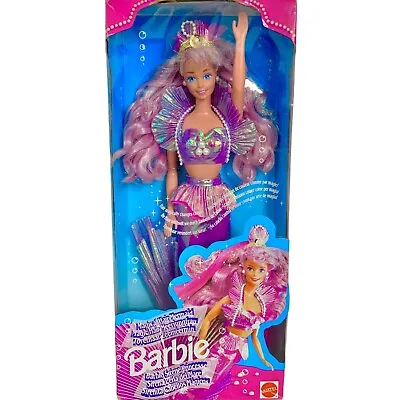 1993 Mattel Europe Exclusive Magical Hair Mermaid Barbie Doll Siren Ariel Movie • $1199.99