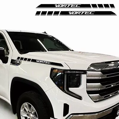 VORTEC Hood Sticker Decals Emblem For Chevy Silverado GMC Sierra Avalanche 2pcs • $17.55