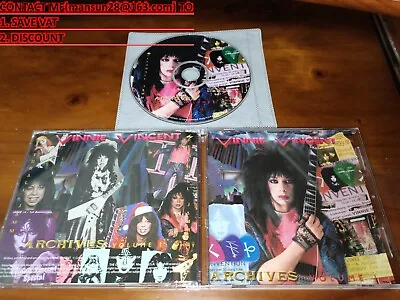 Vinnie Vincent / Archives Volume I ORG LIMITED MEGA RARE!!!!! *T • $399.99