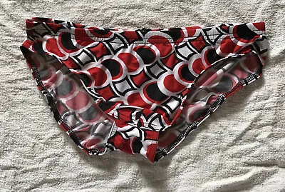 N2n Bodywear Tempest Sport Red White Black Swim Bikini  Size M Style Ts1 • $59.99