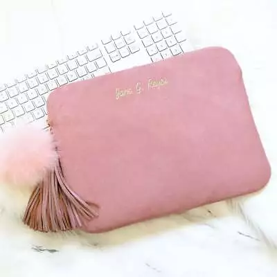 Personalised MacBook Pro Sleeve Case Pink Laptop Case 13 MacBook Air  • $84