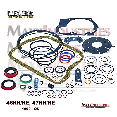 A518 46RH 46RE 1990-UP Transmission Gasket And Seal Rebuild Kit Precision Intl • $64.59