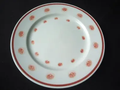 Susie Cooper Red One O'clock Dinner Plate  England Bone China Wedgwood • $39.99